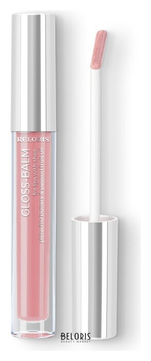 Блеск-бальзам для губ c маслами ши, фисташки и маракуйи Relouis