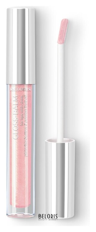 Блеск-бальзам для губ c маслами ши, фисташки и маракуйи Relouis