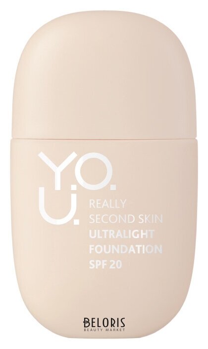 Крем тональный ультралегкий Y.O.U. Really Second skin Relouis