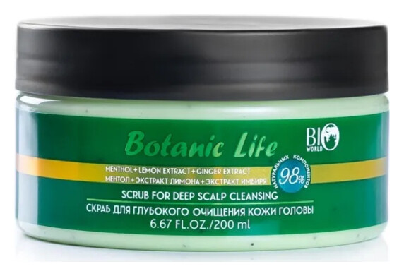 Cкраб для глубокого очищения кожи головы Bio World