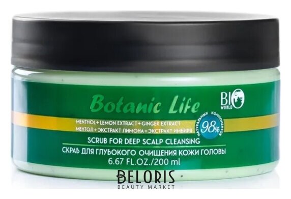 Cкраб для глубокого очищения кожи головы Bio World