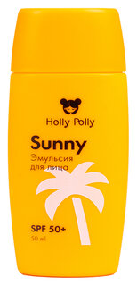 Эмульсия солнцезащитная для лица Sunny SPF 50+ Holly Polly
