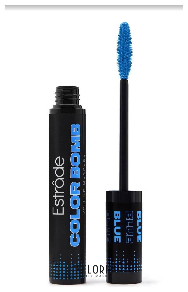 Цветная тушь для ресниц с эффектом объема Color Bomb Estrade