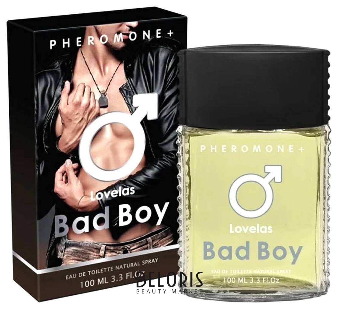 Туалетная вода мужская Lovelas Bad Boy с феромонами Delta Parfum