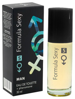 Туалетная вода мужская Formula Sexy №5 с феромонами  Delta Parfum