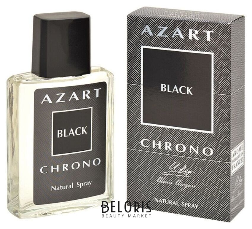 Дезодорант парфюмированный для мужчин Azart Chrono Black Alain Aregon