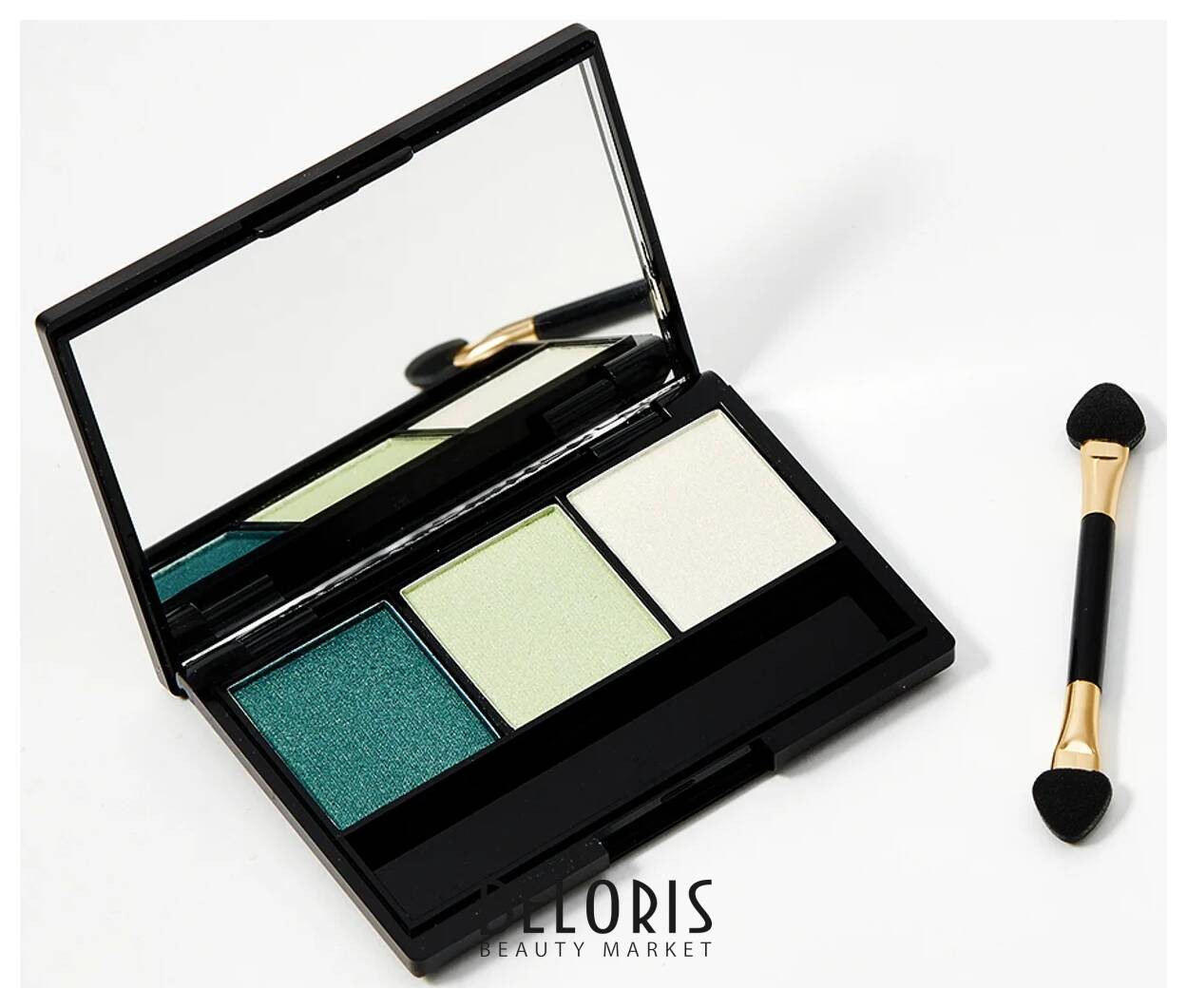 Тени для век трехцветные Trio Charme