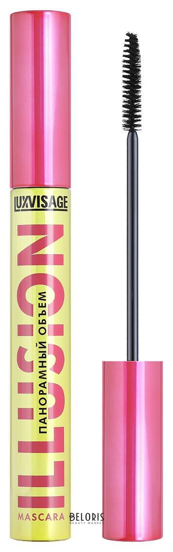 Тушь для ресниц Панорамный объем Illusion Luxvisage