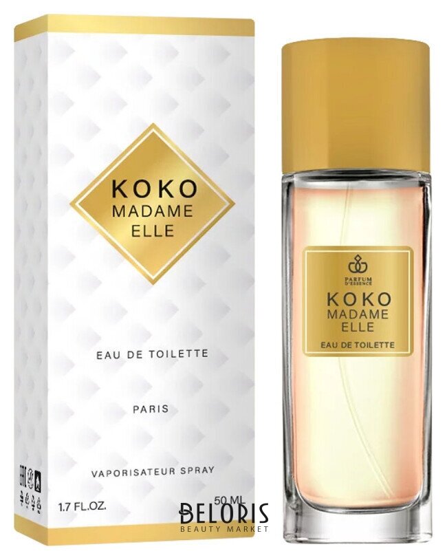 Туалетная вода для женщин Koko madame Elle Абар D`ESSENCE 