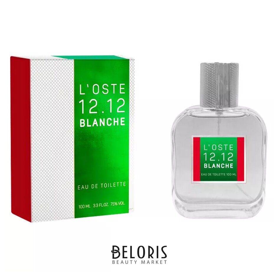 Туалетная вода для мужчин L`oste 12.12 blanche Абар MINIMUM