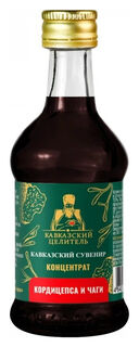 Концентрат кордицепса и чаги, стекло  Кавказский целитель