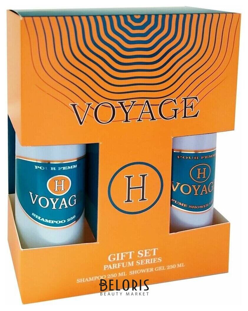 Подарочный набор женский Voyage Шампунь 250 мл + гель для душа 250 мл Festiva