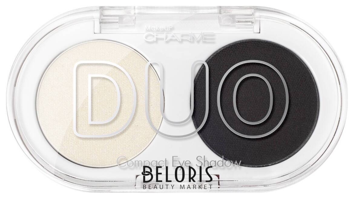 Тени для век двухцветные Duo Charme