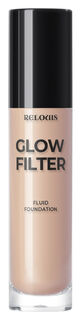 Сияющий тональный флюид с эффектом «Фильтра» Glow Filter Fluid Foundation  Relouis