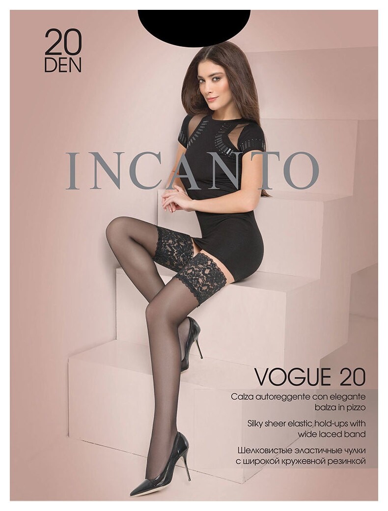 Чулки женские Vogue 20 Den  Incanto
