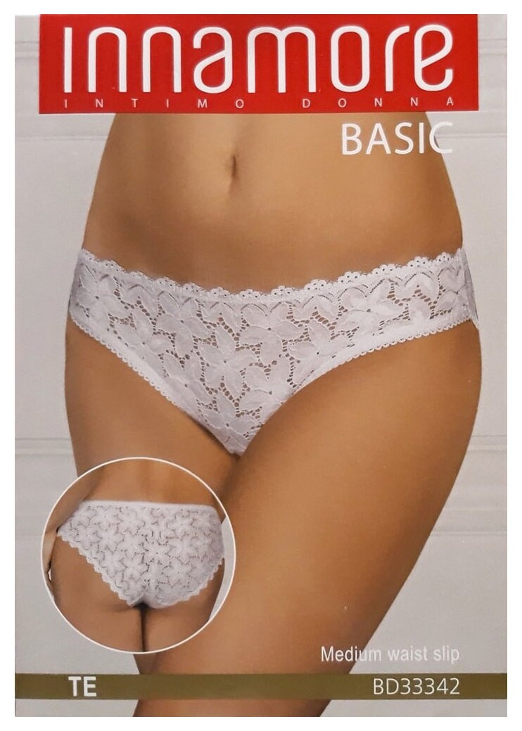 Трусики полностью кружевные полупрозрачные BD33342  Innamore