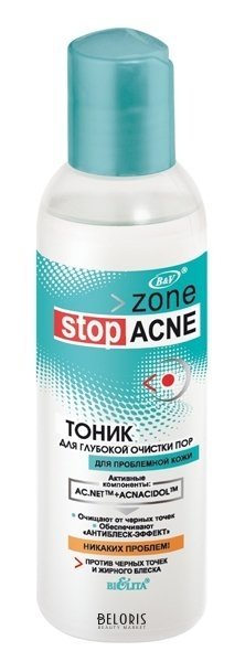 Тоник для глубокой очистки пор Белита - Витекс Zone Stop Acne
