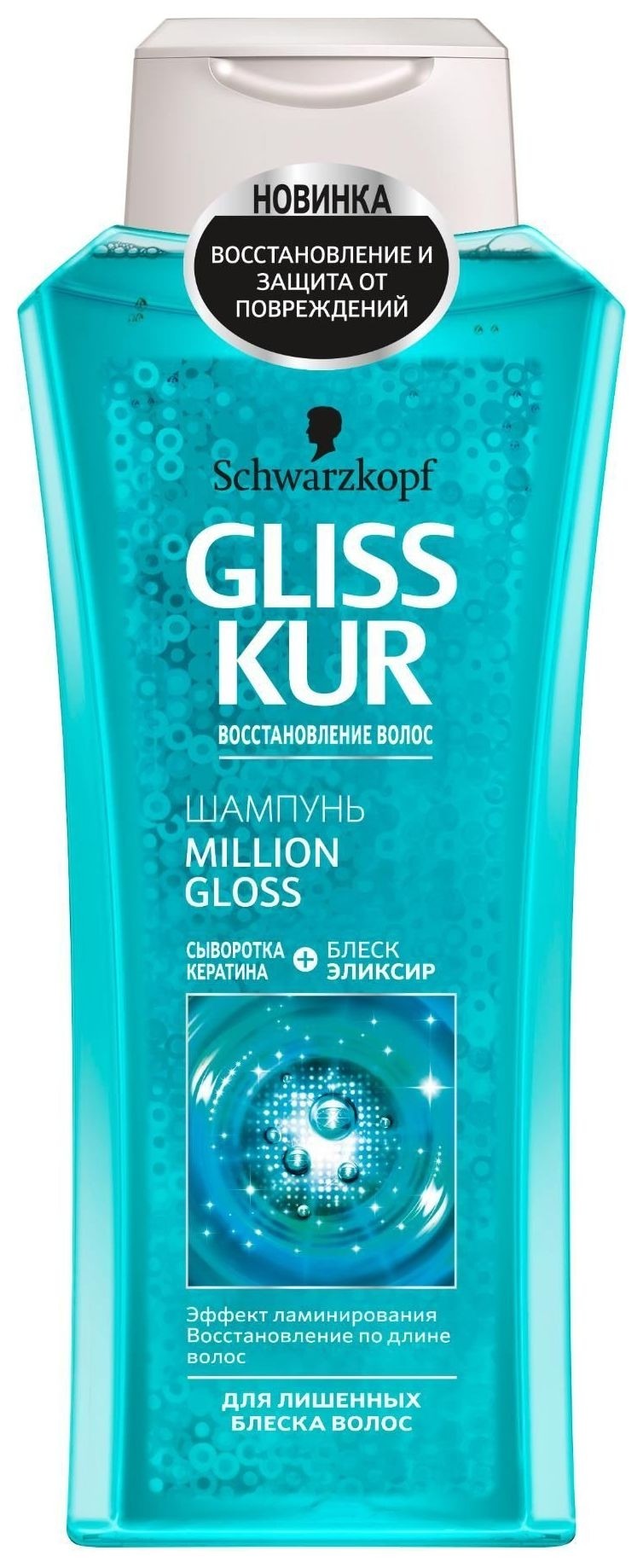 Шампунь для волос Million Gloss Gliss Kur