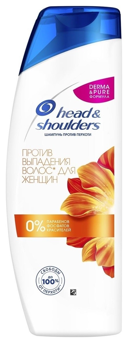 Шампунь от перхоти, против выпадения волос для женщин Head & Shoulders