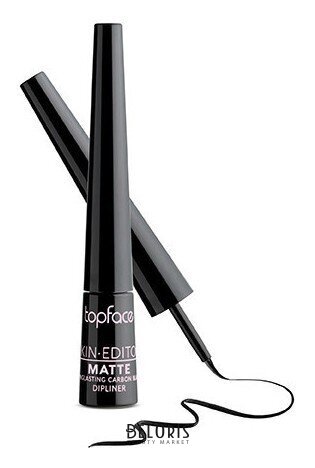 Подводка для век Carbon black matte TopFace