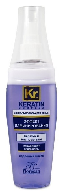 Спрей-сыворотка для волос "Эффект ламинирования" отзывы