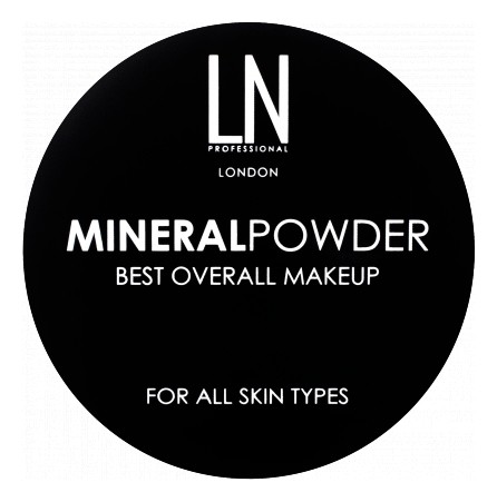 Рассыпчатая пудра Mineral Powder Best Overall Makeup LN Professional