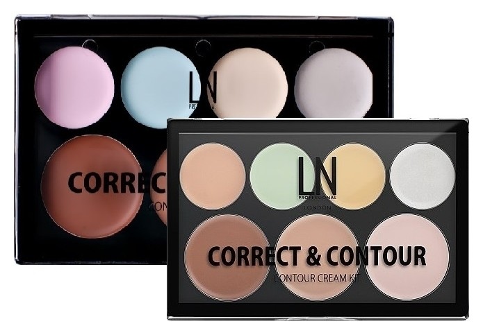 Набор для макияжа Correct & Contour Cream Kit LN Professional