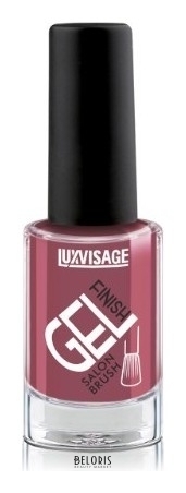 Быстросохнущий лак для ногтей с ультраглянцевым финишем Gel finish Luxvisage Gel finish