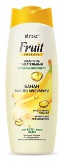 Шампунь для волос питательный 3 в 1 для всех типов волос Банан и масло мурумуру Белита - Витэкс