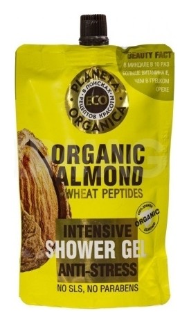 Гель для душа Organic Almond Anti-Stress Planeta Organica