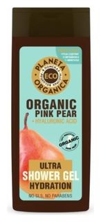 Увлажняющий гель для душа с эксрактом розовой груши Pink pear Planeta Organica