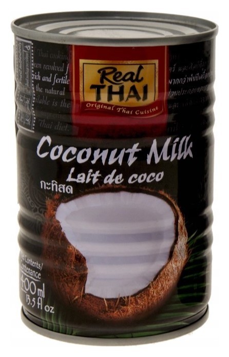 Кокосовое молоко 85% мякоти Real Thai