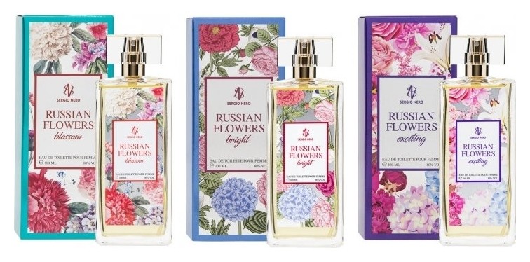 Туалетная вода Russian Flowers  Apple Parfums Russian Flowers