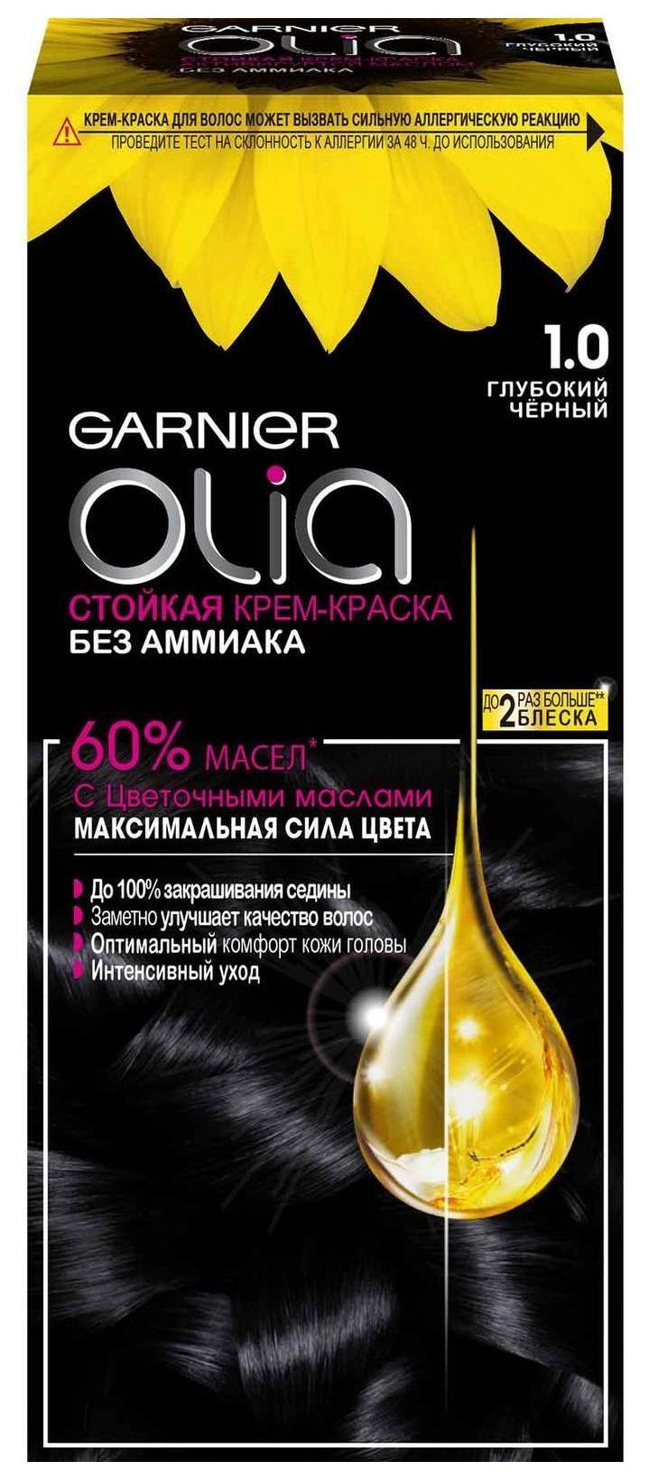Тон 1.0 Глубокий черный  Garnier