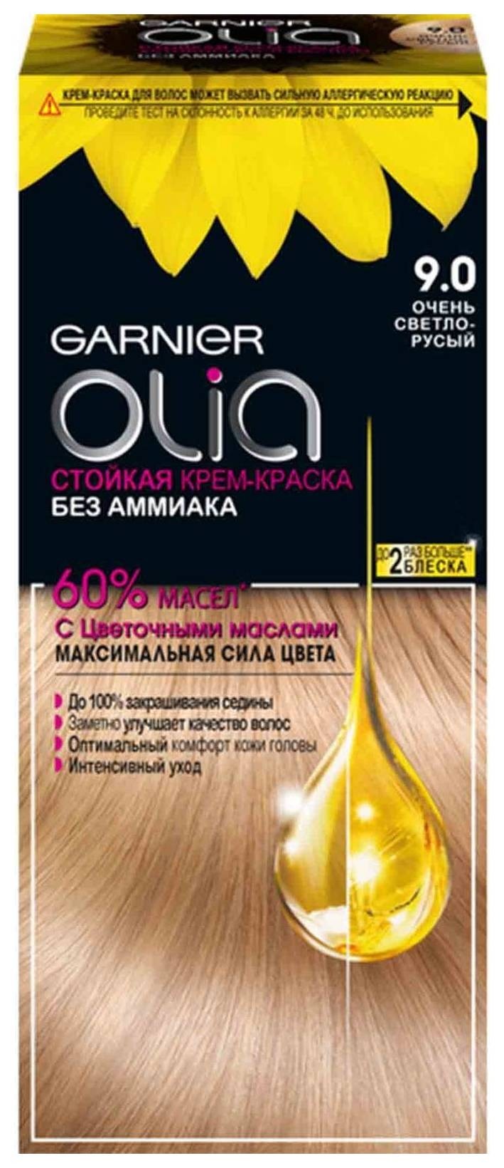 Тон 9.0 Очень светло-русый  Garnier