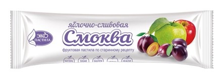 Пастила смоква "Яблочно-сливовая" Эко Пастила