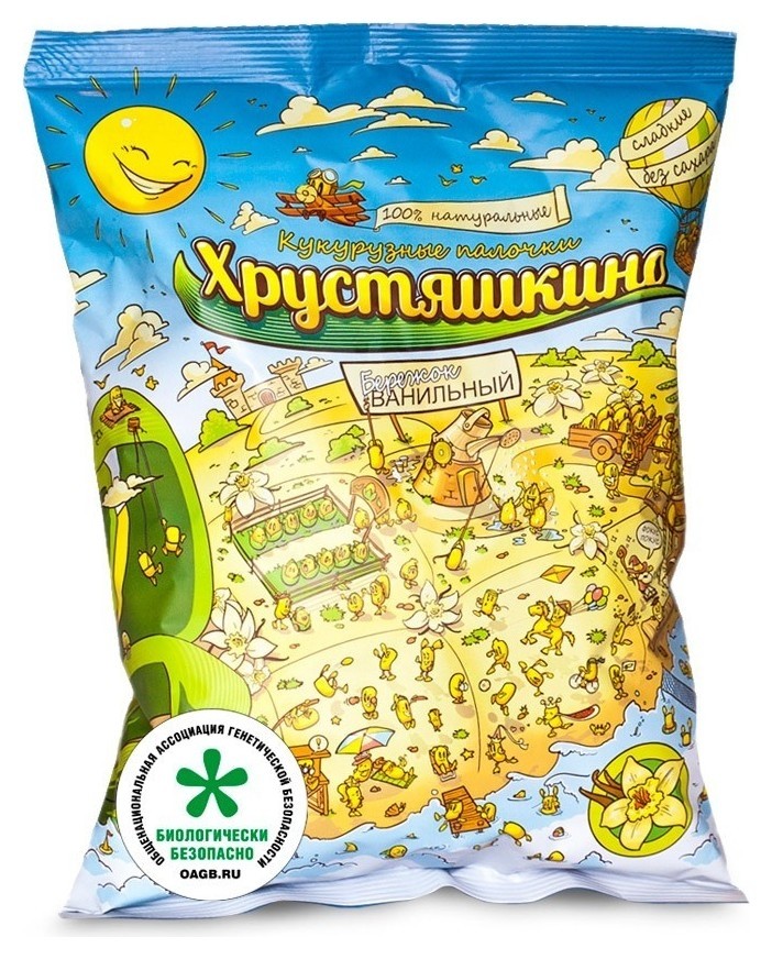 

Кукурузные палочки Ванильный бережок