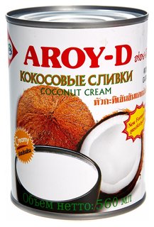 Сливки кокосовые Aroy-D