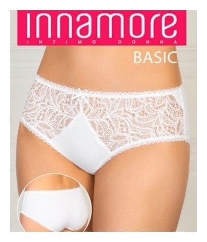 Трусики-слипы ультра высокой посадки с кружевом и высокой боковой частью BD34293 Innamore