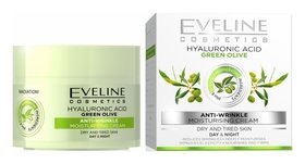 Еveline крем "Гиалуроновая кислота + зелёная олива" Eveline Cosmetics