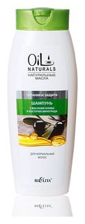 Шампунь для волос с маслами оливы и косточек винограда Белита - Витэкс