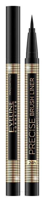 Подводка Eveline ультрастойкая Precise brush liner (с кисточкой)  Eveline Cosmetics