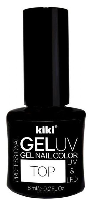 Верхнее покрытие для гель-лака для ногтей TOP UV/LED Kiki Professional