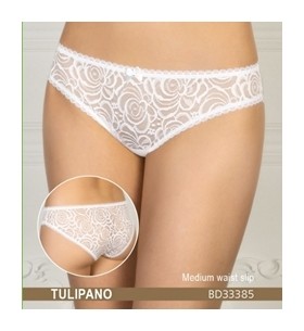 Трусики-слипы средней посадки кружевные BD33385  Innamore