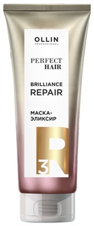 Маска-эликсир для волос 3 шаг Закрепляющий этап Brilliance Repair OLLIN Professional