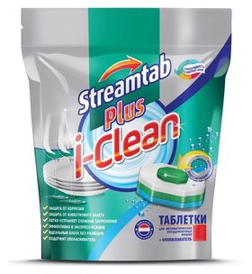 Таблетки "I-clean" для посудомоечных машин Streamtab plus ROMAX