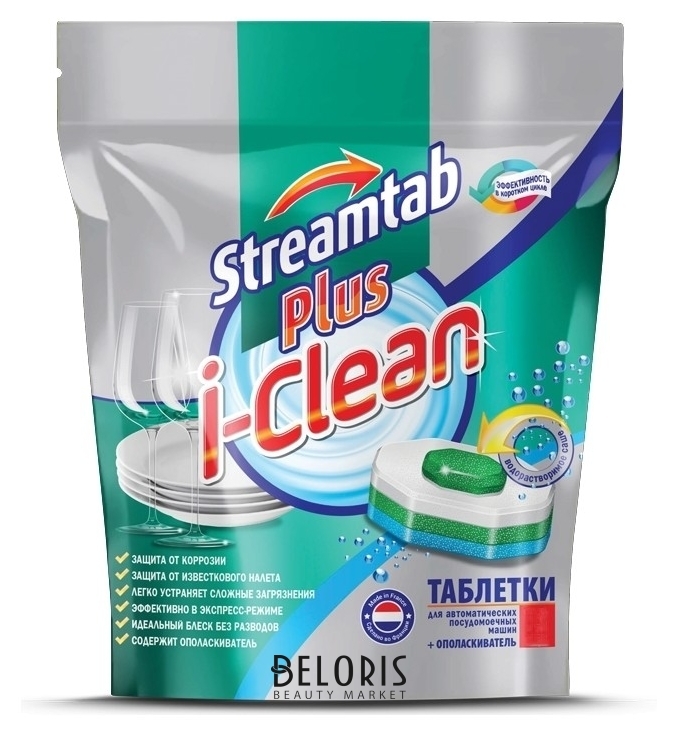 Таблетки I-clean для посудомоечных машин Streamtab plus ROMAX