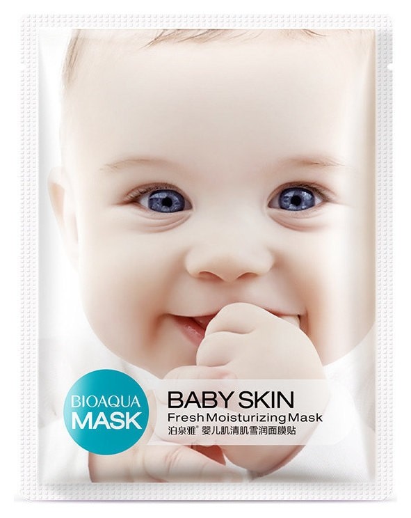 Подтягивающая тканевая маска для лица "Вaby skin"  Bioaqua