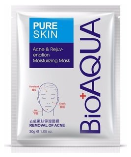 Маска косметическая маска для лица анти-акне для проблемной кожи Bioaqua
