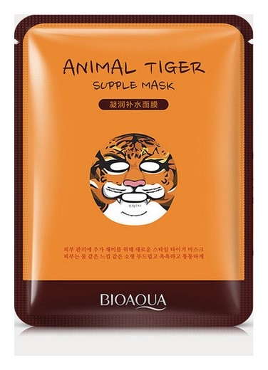 Питательная тканевая маска для лица "Тигр"  Bioaqua